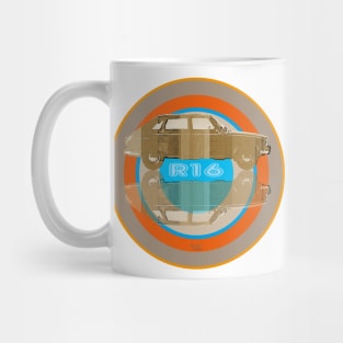 Renault 16 on target Mug